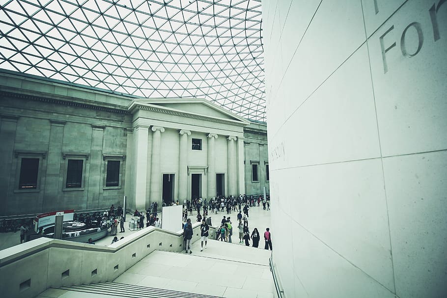 architecture, building, infrastructure, design, museum, london HD wallpaper