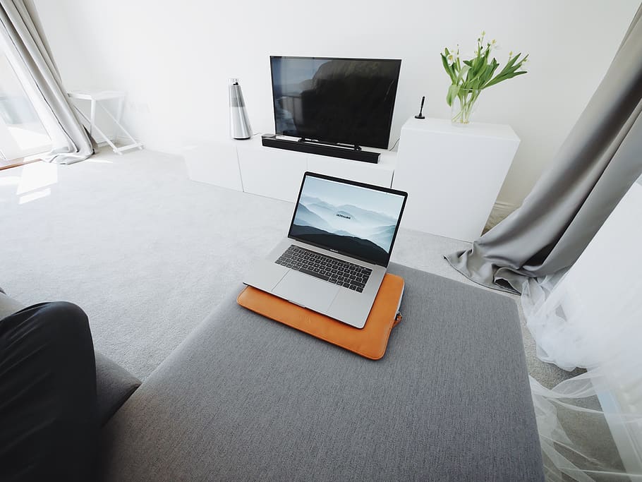 laptop, apple, macbook, computer, browser, research, study HD wallpaper