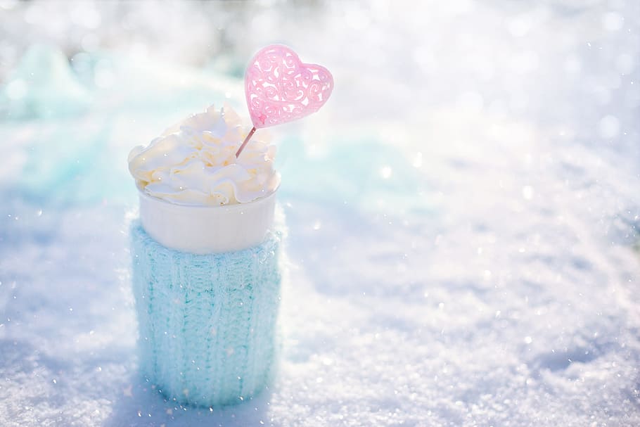 Close Up of Frappe Drink, beverage, bright, cold, color, cool HD wallpaper