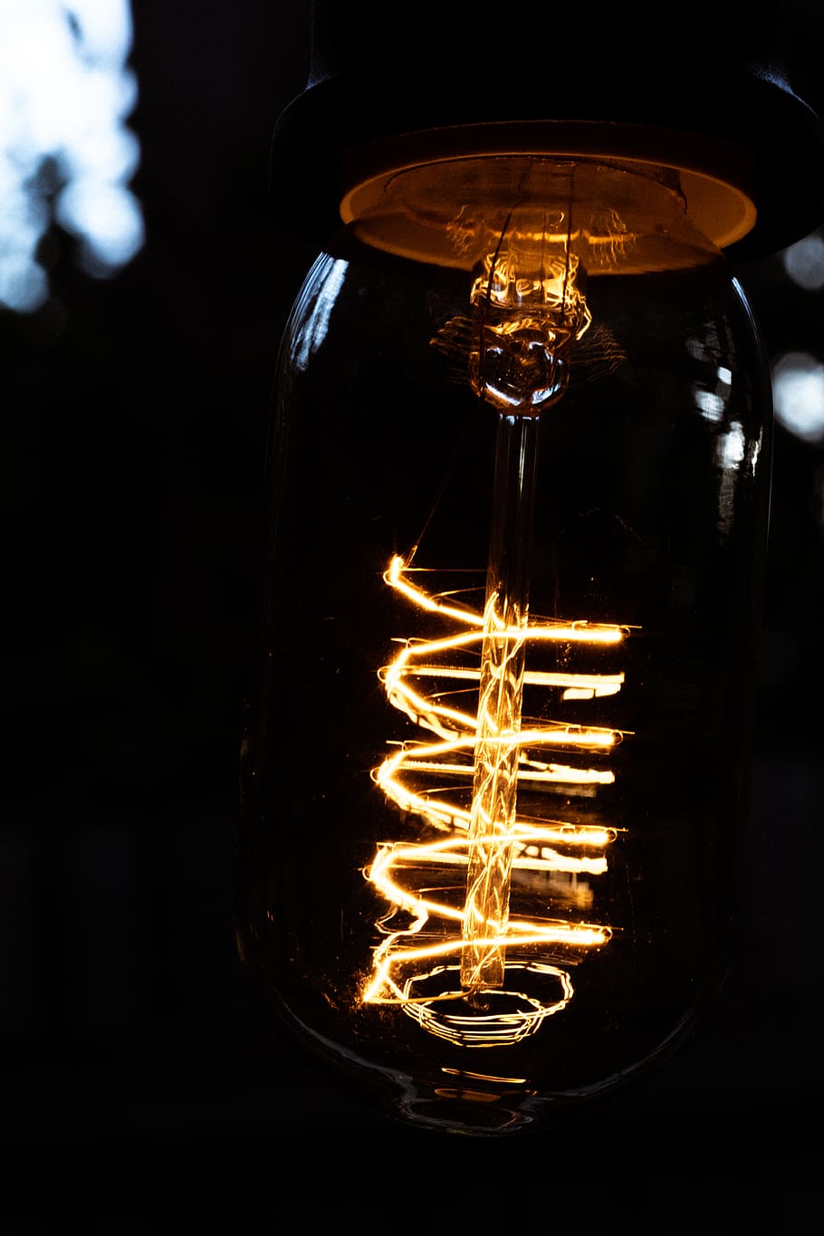 melbourne, fillament, wire, sharp, glass bulb, warm tones, dark tones HD wallpaper
