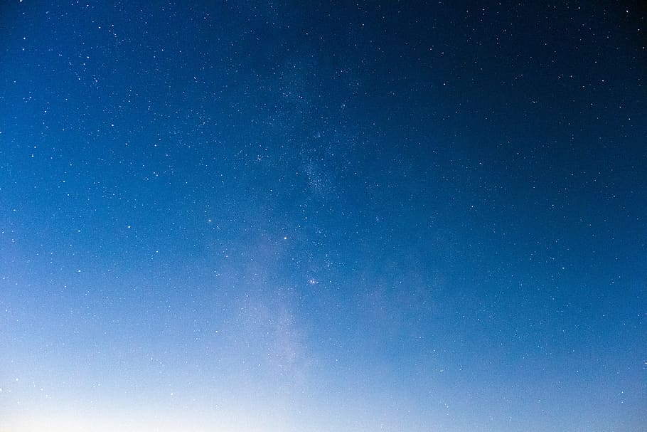 Blue Sky With Stars, astronomy, constellations, cosmos, starry sky HD wallpaper