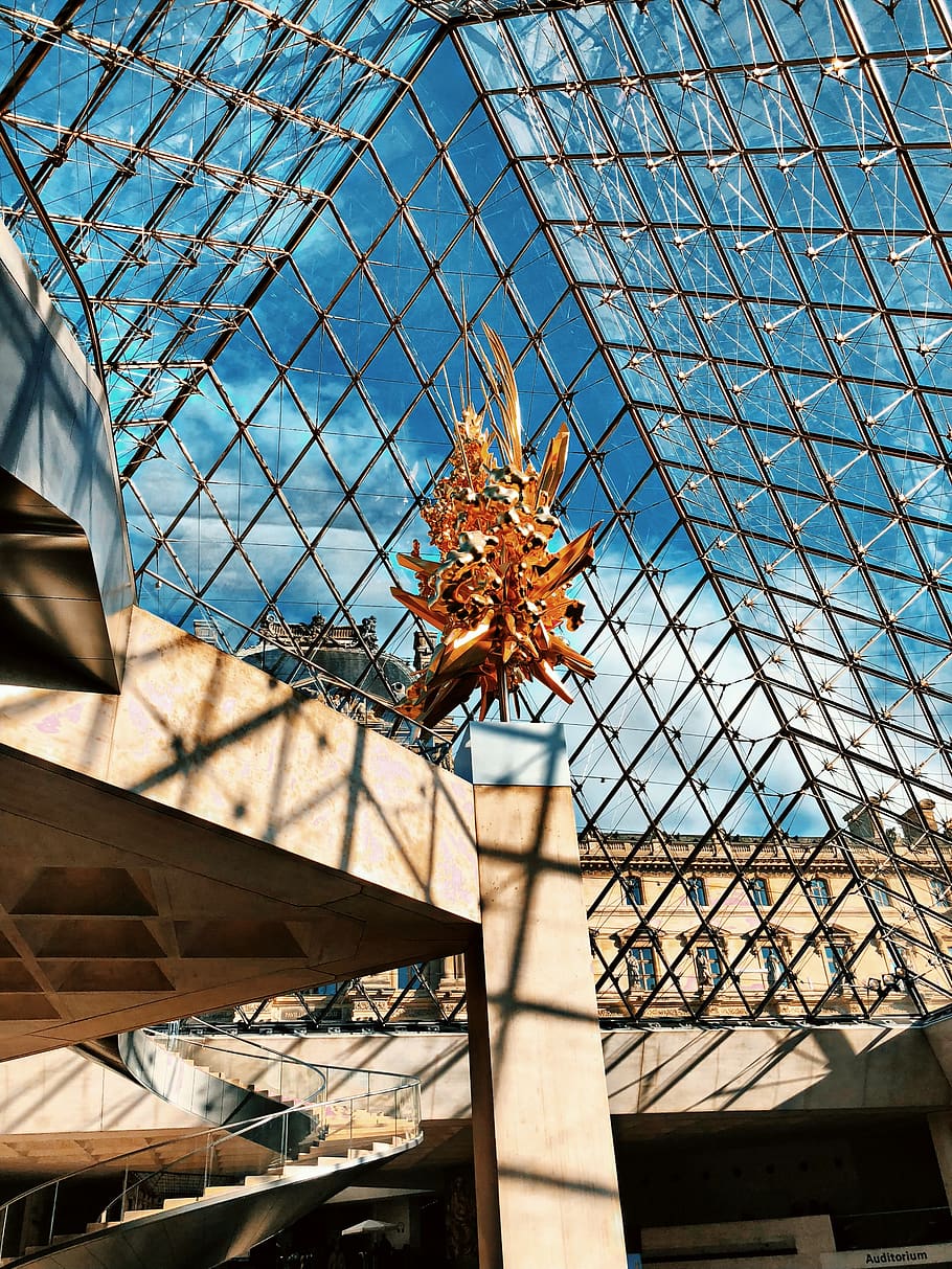 art, museum, gallery, built structure, architecture, low angle view HD wallpaper
