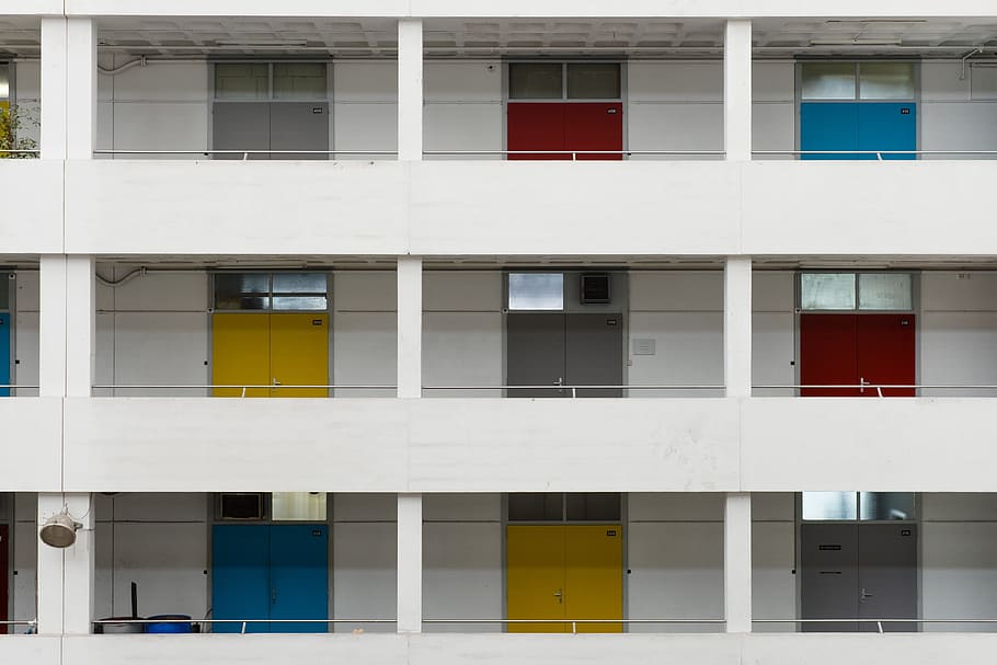color, door, building, keep, school, architecture, built structure HD wallpaper