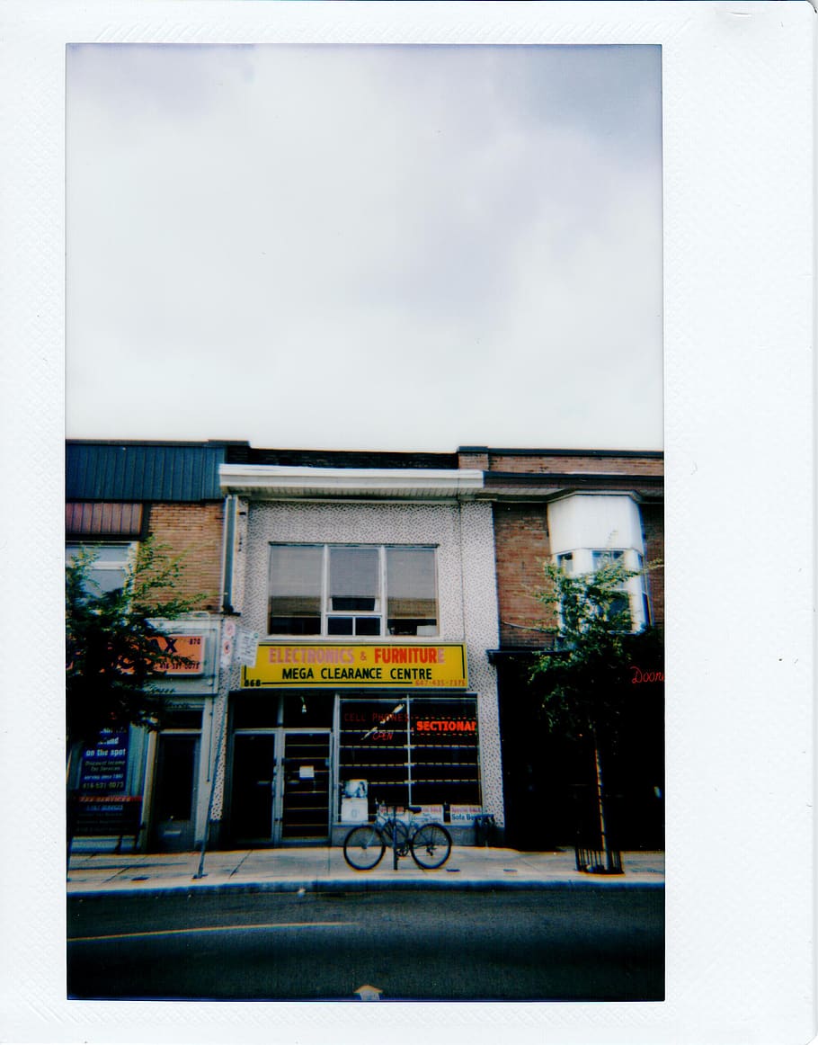 Bicycle Parked Outside the Building, architecture, daylight, daytime HD wallpaper
