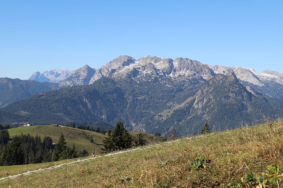 mountain, summit, panorama, sky, beauty in nature, scenics - nature HD wallpaper