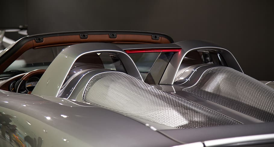 silver convertible coupe, mode of transportation, car, motor vehicle HD wallpaper