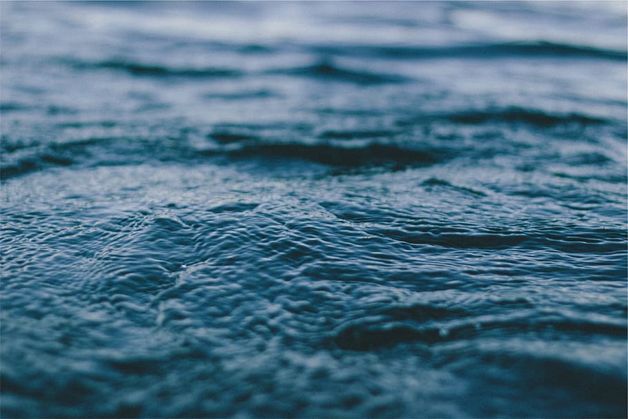 water, ocean, sea, surface, wet, blue, ripples, waves, beach HD wallpaper