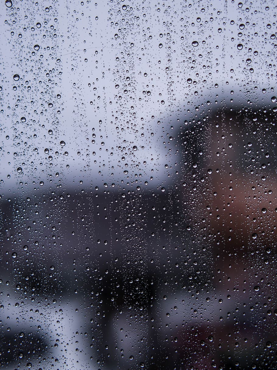 rain, drizzle, galau, lockscreen wallpaper, window, wet, drop