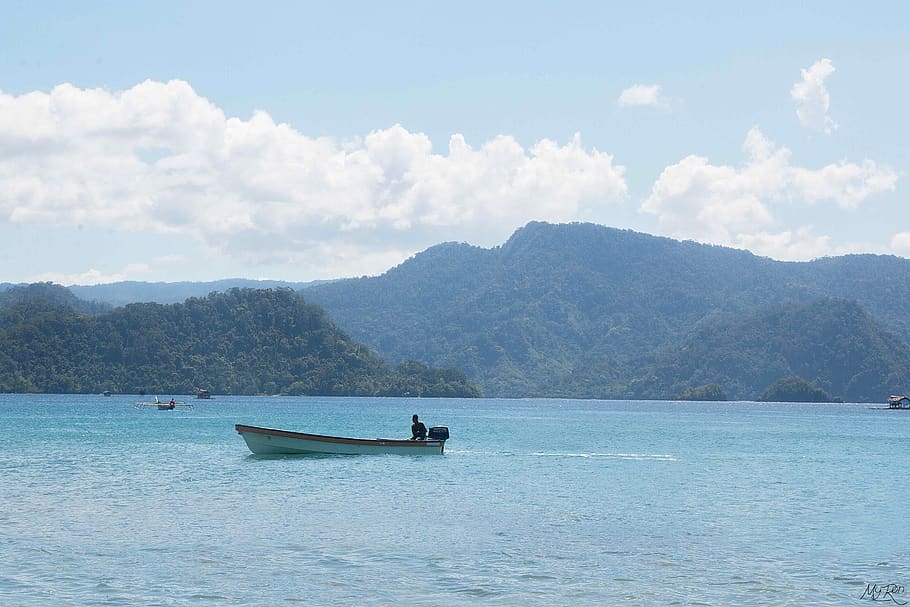 indonesia, jayapura, nautical vessel, water, transportation HD wallpaper