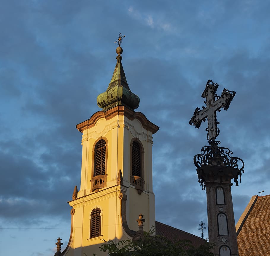 tower, church, building, old, architecture, religion, christianity HD wallpaper