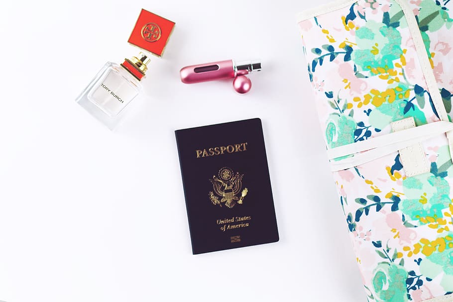 passport on top of white surface, text, no people, white background, HD wallpaper