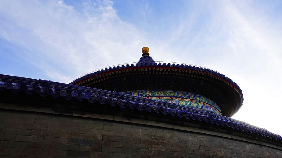china, beijing, architecture, low angle view, built structure HD wallpaper