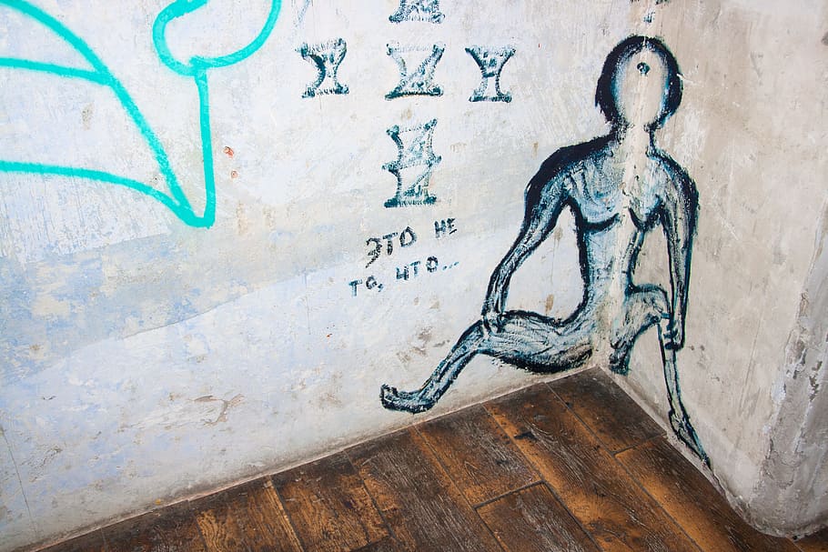 graffiti, wall, paint, background, old, distressed, color, colorful HD wallpaper