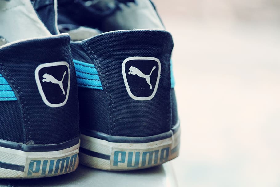 puma, shoes, vintage, lomo, life, close-up, focus on foreground, HD wallpaper