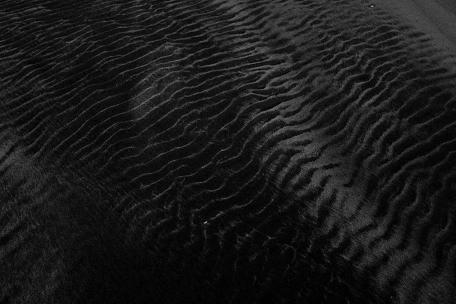 black and white striped textile, soil, outdoors, sand, nature, HD wallpaper