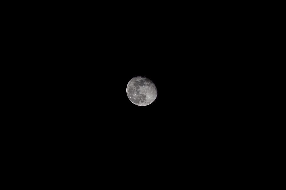 moon at nighttime, nature, outdoors, universe, astronomy, outer space HD wallpaper