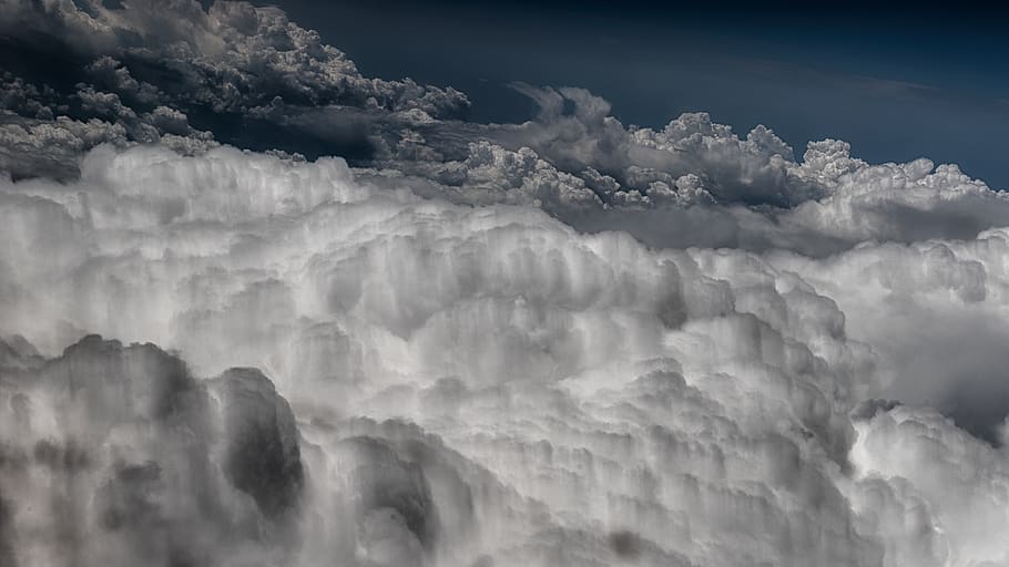 cloud, sky, heaven, background, wallpaper, blue, white, grey HD wallpaper