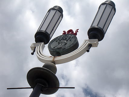coimbra, luminária, sky, low angle view, cloud - sky, nature HD wallpaper