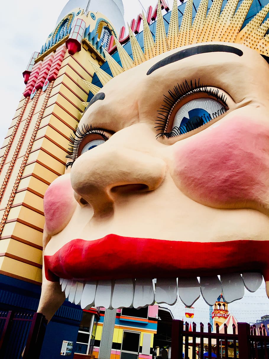 luna park, theme parks, built structure, architecture, building exterior HD wallpaper
