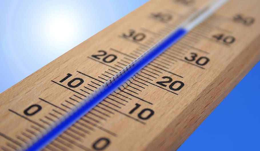 thermometer, summer, heiss, heat, sun, temperature, energy, HD wallpaper
