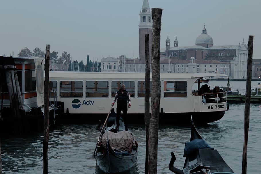 italy, venice, water, nautical vessel, mode of transportation HD wallpaper