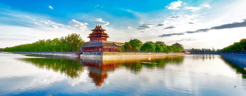 Hd Wallpaper China Beijing 蓝天 白云 晴朗 阳光 北京 历史 Wallpaper Flare