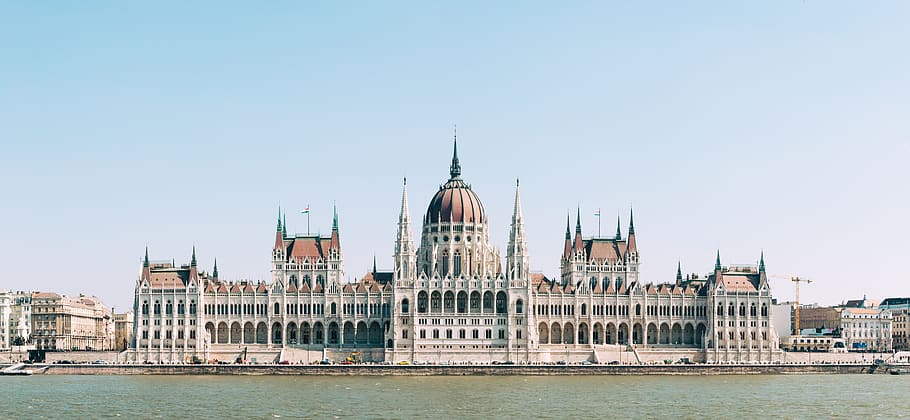 white and brown concrete structure, parliament, building, architecture HD wallpaper
