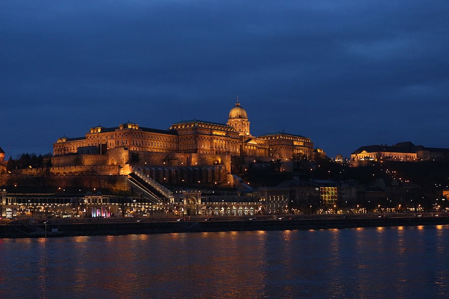 budapest, hungary, castle, architecture, building exterior HD wallpaper