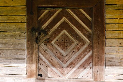 Old barn door, ancient, antique, architecture, background, black HD wallpaper