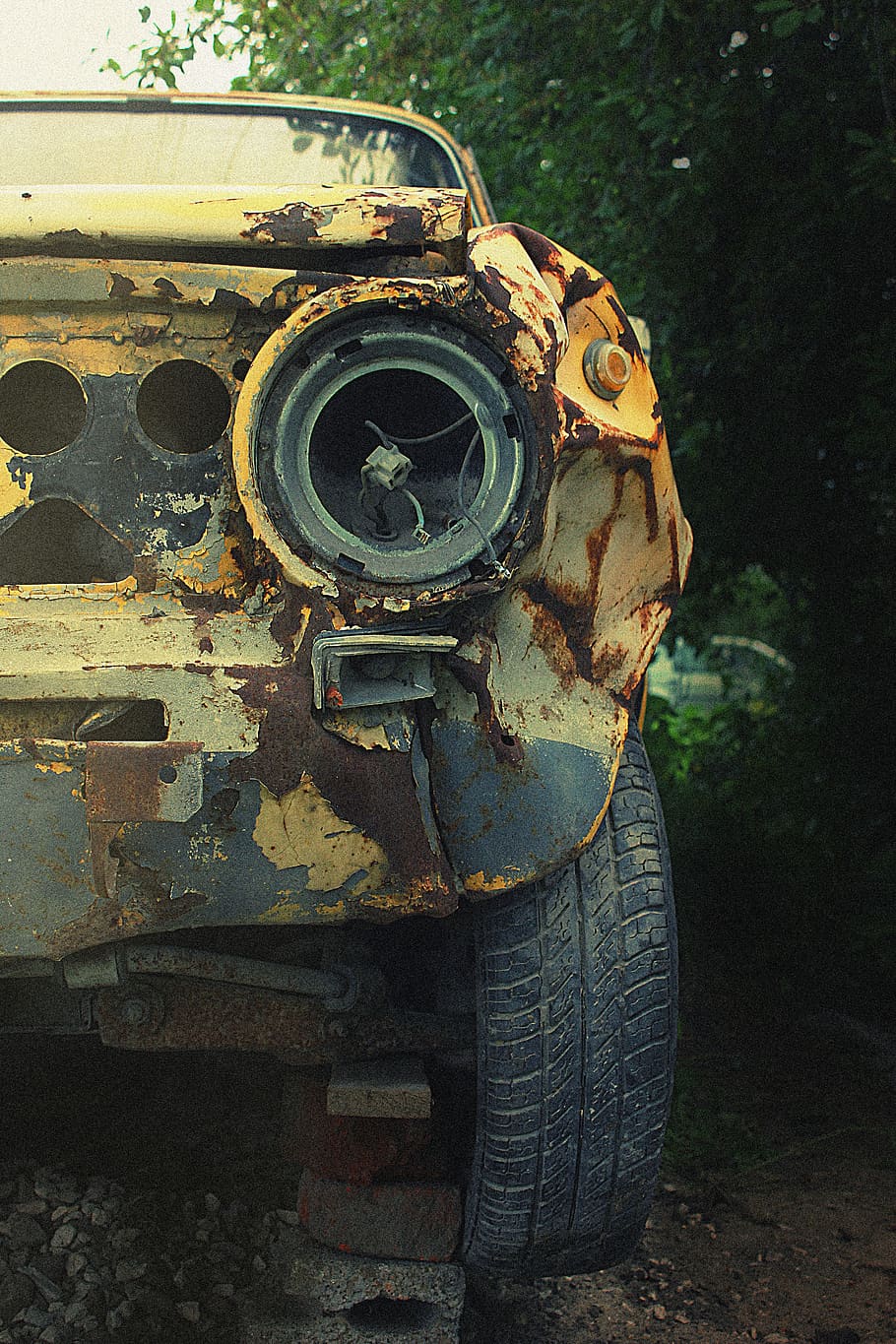 abandoned, old, obsolete, damaged, run-down, rusty, decline HD wallpaper