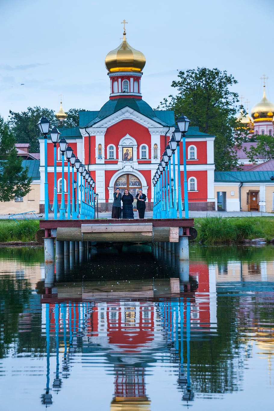 valday, russia, monastery, iver, architecture, church, religion HD wallpaper