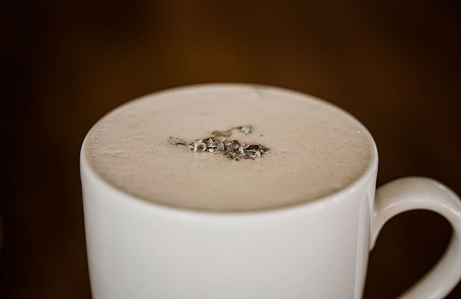White Coffee Mug, beverage, breakfast, caffeine, cappuccino, ceramic cup HD wallpaper