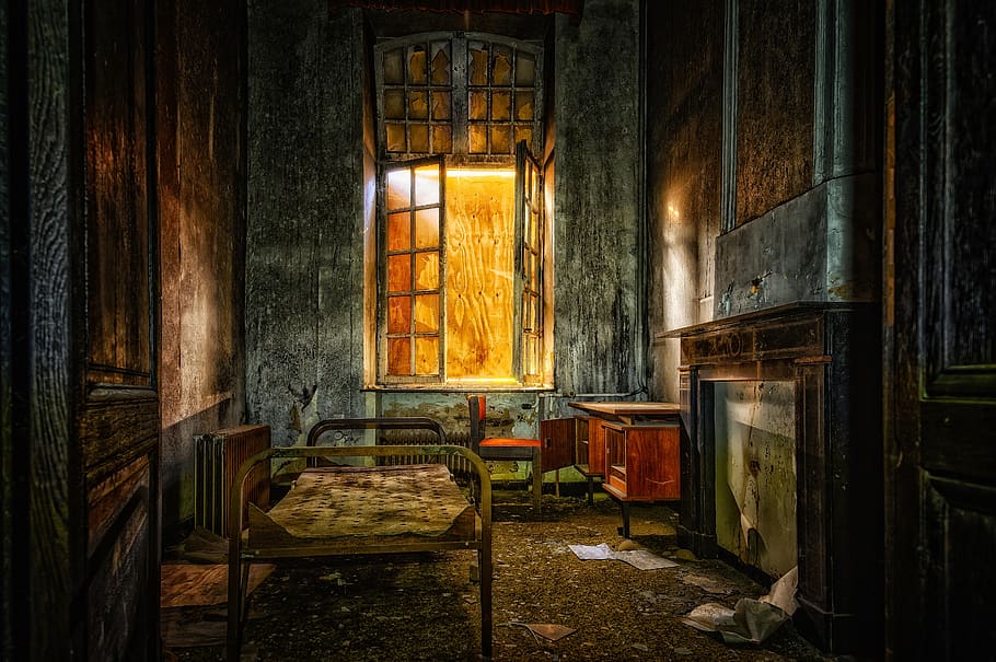 lost places, past, pforphoto, gloomy, dilapidated, shabby, room, HD wallpaper