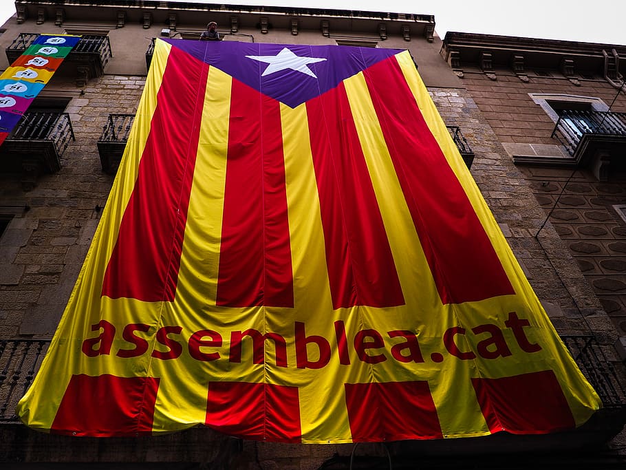 signe, estelada, october, spain, catalunya, dom, photo, flag HD wallpaper