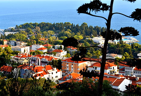 croatia, split, town, city, travel, mediterranean, landscape HD wallpaper
