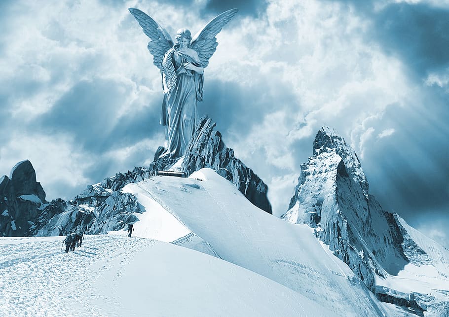 mati, snow, winter, mountain, cold, ice, frost, nature, view HD wallpaper