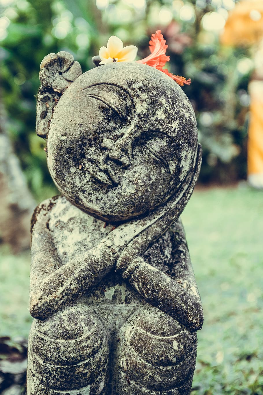 selective focus photography of statue, indonesia, ubud, outdoor, HD wallpaper