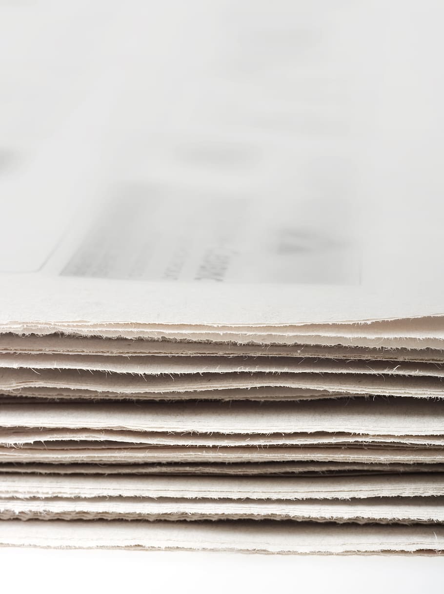 newspapers, press, stack, journalism, folded, writing, business HD wallpaper
