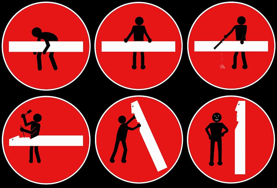 stick, fig, figure, object, sign, road, traffic, rule, symbol HD wallpaper