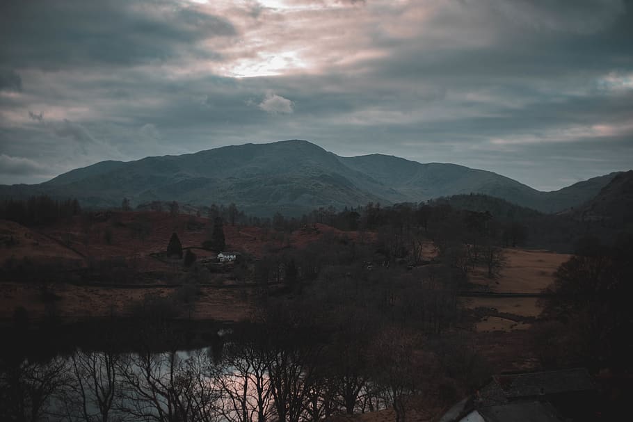 nature, mountain, outdoors, mountain range, countryside, cumbria HD wallpaper