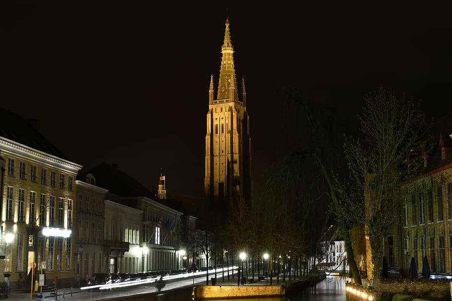steeple, building, architecture, spire, tower, clock tower HD wallpaper