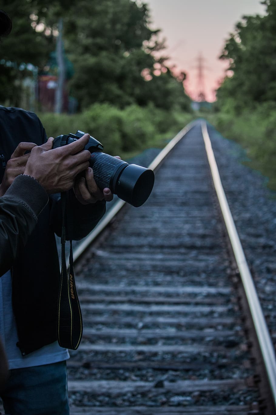 canada, toronto, cool, hands, railway, train, tracks, nice HD wallpaper