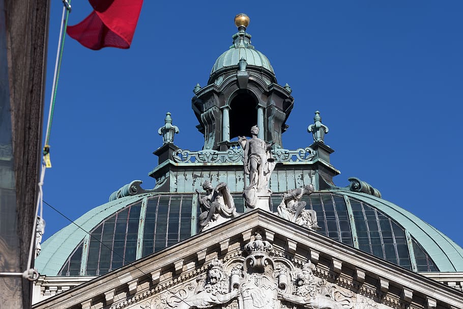 palace of justice, munich, bavaria, the neo-baroque style, district court of friedrich of thiersch