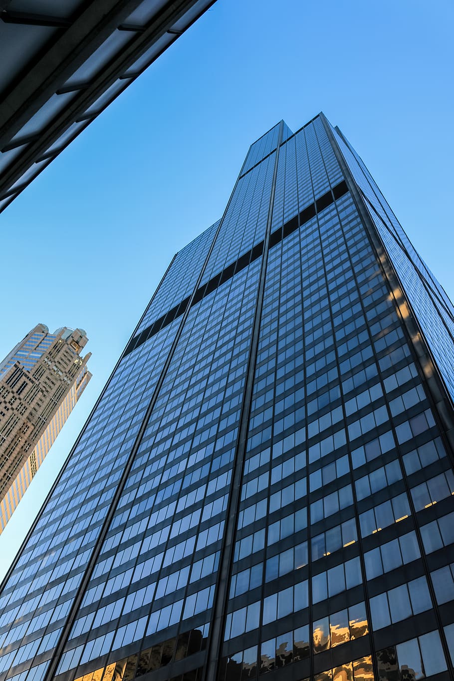 chicago, united states, willis tower skydeck, building, urban