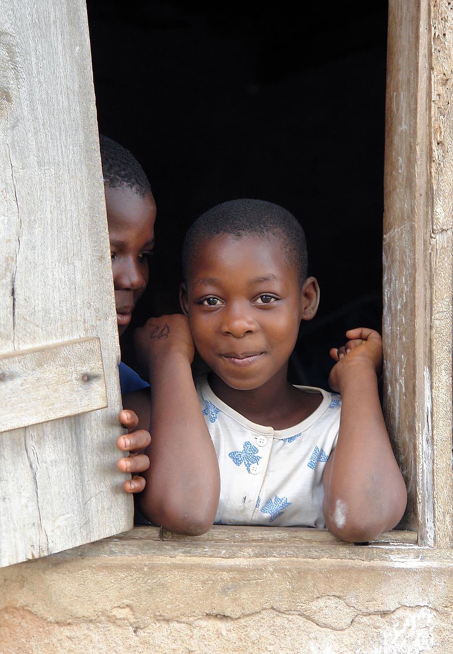 uganda, mubende, kampala, window, school, african, orphan, girl, HD wallpaper