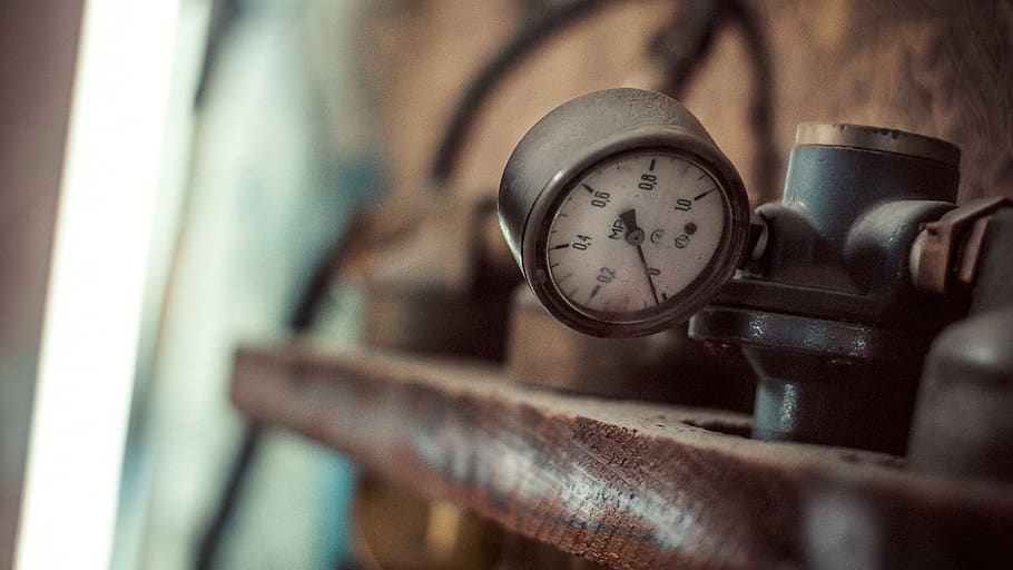 ukraine, workshop, detector, gauge, close-up, pressure gauge, HD wallpaper