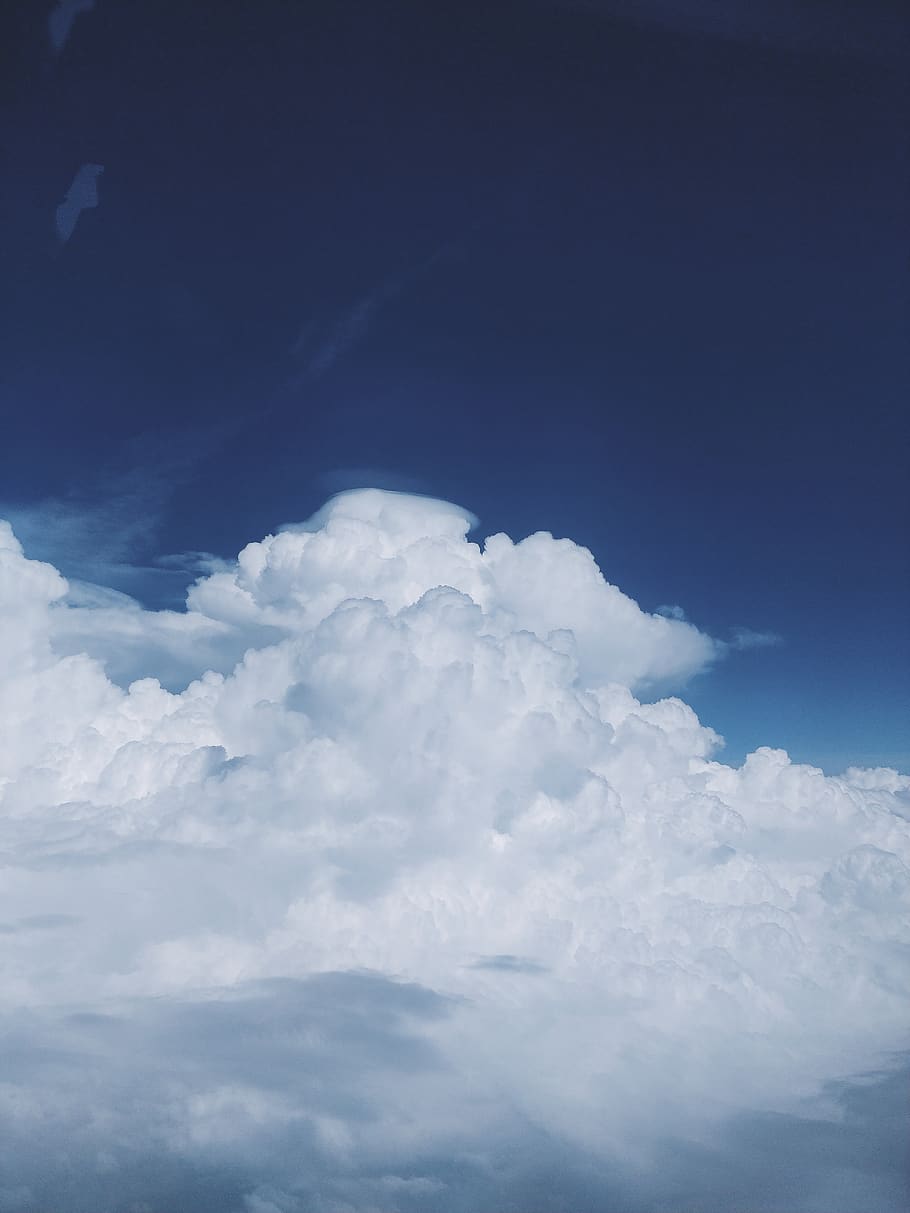 white clouds, cloud - sky, beauty in nature, scenics - nature HD wallpaper