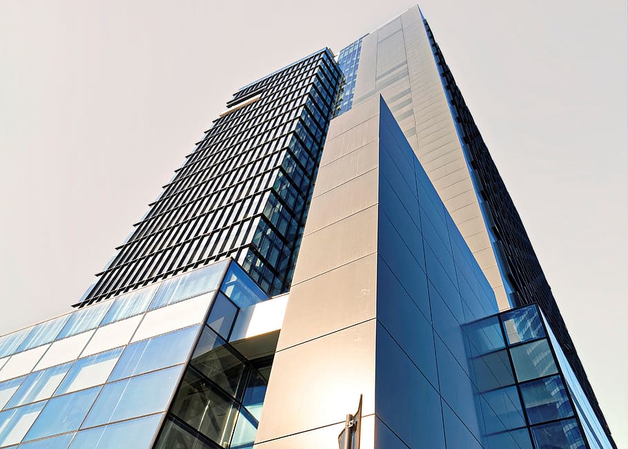 building, high, architecture, modern, city, facade, the structure HD wallpaper