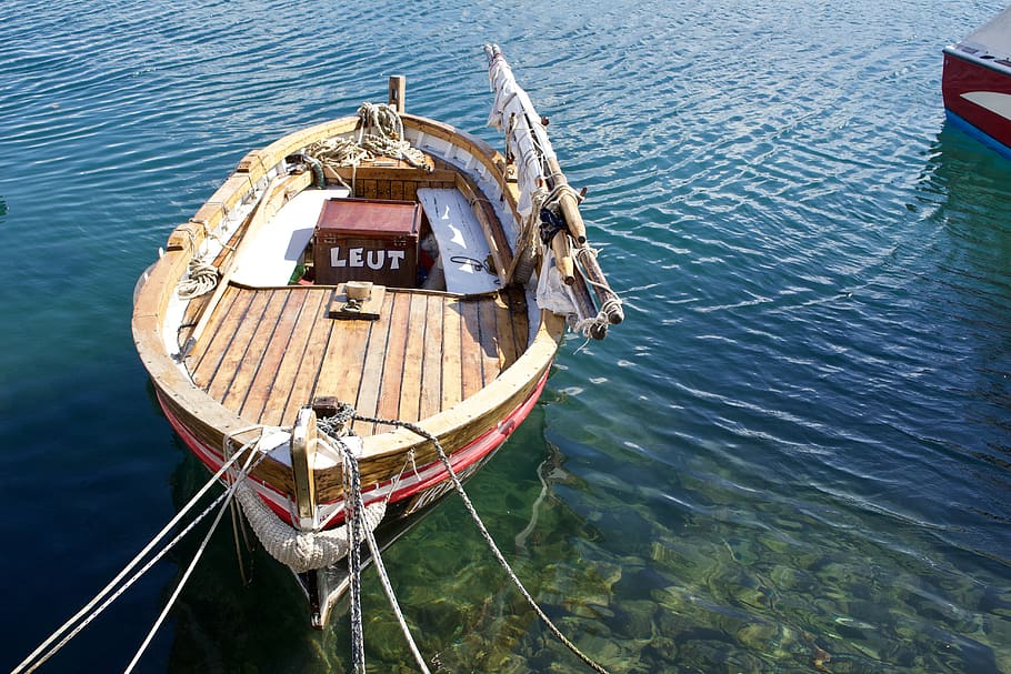 boat, vintage, wood, beauty, sea, nautica, love, nature, water, HD wallpaper