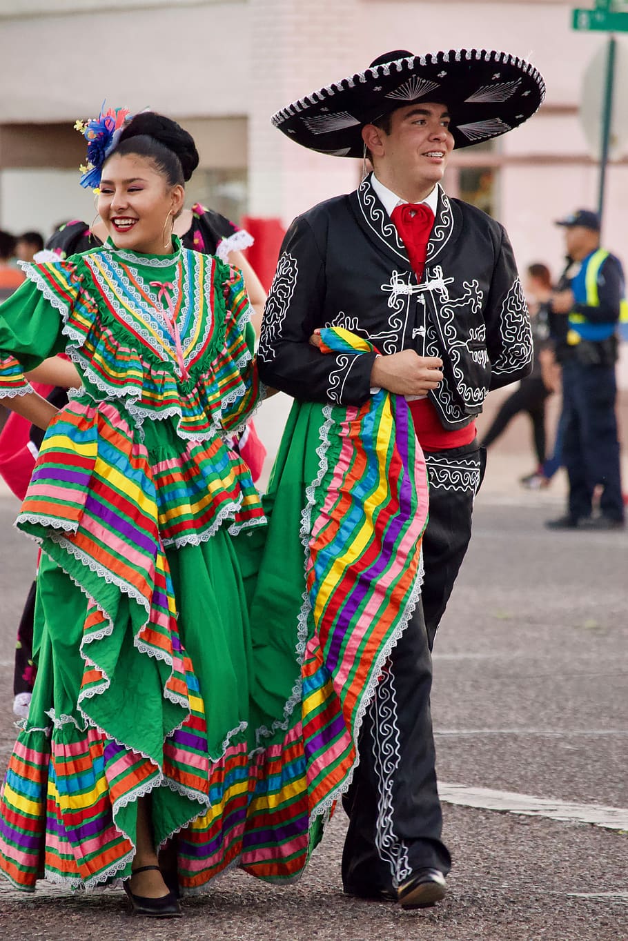 united states, douglas, traditional clothing, real people, two people HD wallpaper